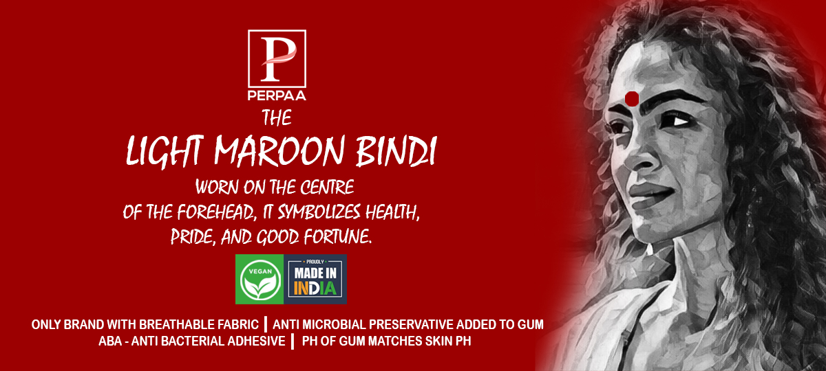 Light Maroon Bindi