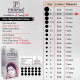 PERPAA Premium Velvet Sticker Kumkum Bindi Box of 15 Flaps - Pottu for Women,Ladies, Girls (Size 2, Diameter 13mm, Black)