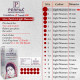 PERPAA Premium Velvet Sticker Kumkum Bindi Box of 15 Flaps - Pottu for Women,Ladies, Girls (Size1, Diameter 15mm, Light Maroon)