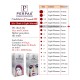 PERPAA Premium Velvet Sticker Kumkum Bindi Box of 15 Flaps - Pottu for Women, Ladies, Girls Pack of 2 (Size 3, Diameter 10mm, Light Maroon)