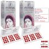 PERPAA Premium Velvet Sticker Kumkum Bindi Box of 15 Flaps - Pottu for Women, Ladies, Girls Pack of 2 (Size 3, Diameter 10mm, Light Maroon)