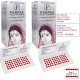 PERPAA Premium Velvet Sticker Kumkum Bindi Box of 15 Flaps - Pottu for Women, Ladies, Girls Pack of 2 (Size 5, Diameter 6mm, Light Maroon)