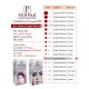 PERPAA Premium Velvet Sticker Kumkum Bindi Box of 15 Flaps - Pottu for Women, Ladies, Girls Pack of 2 (Size 7.5, Diameter 3mm, Light Maroon)