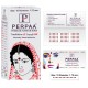 PERPAA Premium Velvet Sticker Kumkum Bindi Box of 15 Flaps - Pottu for Women,Ladies, Girls (Size10, Diameter 1.75mm, Dark Maroon)