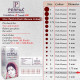 PERPAA Premium Velvet Sticker Kumkum Bindi Box of 15 Flaps - Pottu for Women,Ladies, Girls (Size11, Diameter 1.5mm, Dark Maroon)