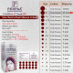 PERPAA Premium Velvet Sticker Kumkum Bindi Box of 15 Flaps - Pottu for Women,Ladies, Girls (Size 2, Diameter 13mm, Dark Maroon)
