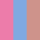 Baby Pink, Ice Blue, Shimmer Paech 