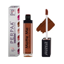 PERPAA® One Stroke Matte Liquid Lipstick (Brown Woods, 5 ml)