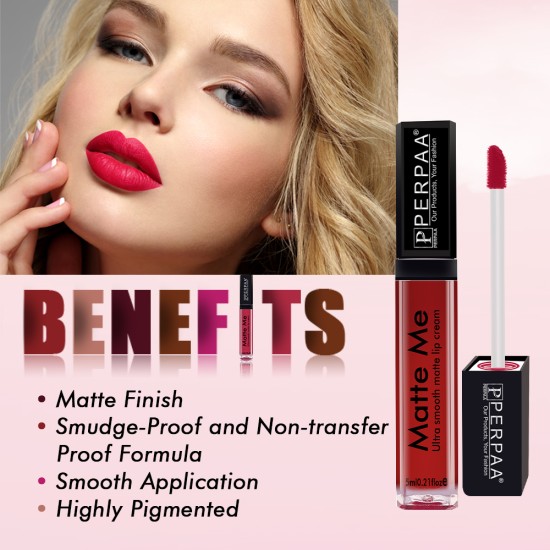 PERPAA® One Stroke Matte Liquid Lipstick 5ml