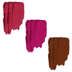 PERPAA® One Stroke Matte Me Liquid Lipstick Pack of 3 (5 ml Each) Hidden Magenta ,Brown Wood ,Reddish Pink