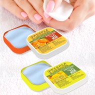 PERPAA® Nail Polish Remover Cotton Pads , Wet Wipes Pack of 2 Orange Crush ,Lemon Rush