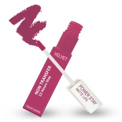 PERPAA® Power Stay Liquid Matte Lipstick - Waterproof (upto 12 hrs Stay) Pink Prom