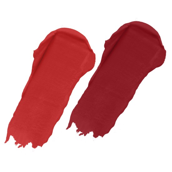 PERPAA® Power Stay Liquid Matte Lipstick - Waterproof Combo of 2 (Upto12 Hrs Stay) Flirty Red, Apple Red