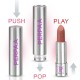 PERPAA® Push, Pop & Play Matte Lipstick, Long Lasting, Moisturizing Lip Color Enrich with Vitamin E - Non-Drying, Creamy Matte Bullet Lipstick (Pack of 3, Matte Magenta, Matte Nude, Innocent Nude)