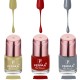 PERPAA® Super Stay Quick-Drying, Long-Lasting Gel Based Nail Care Combo Set of 3 (7.5ml Each) 