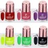 PERPAA® Super Stay Quick-Drying, Long-Lasting Gel Based Nail Care Combo Set of 6 (7.5ml Each)