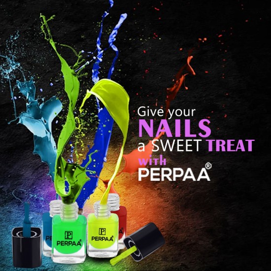 PERPAA® Premium Gel Based Nail Polish Set of 12 Pcs 5ml each x 12 Pcs, MultiColor Combo with FREE NAIL WIPES (Multicolor Combo no.36)