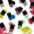 PERPAA® Premium Gel Based Nail Polish Set of 12 Pcs 5ml each x 12 Pcs, MultiColor Combo with FREE NAIL WIPES (Multicolor Combo no.34)