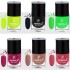 PERPAA® Trendy Quick-drying, Long-Lasting Gel Based Nail Polish Combo of 6 (5 ml Each)