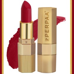 PERPAA® Xpression Matte Lipstick - Waterproof (5-8 Hrs Stay) Matte Apple Red