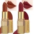 PERPAA® Xpression Sensational Creamy Matte Lipstick Weightless 2 Piece (5-8 Hrs Stay) Matte Rust Brown ,Matte Maroon